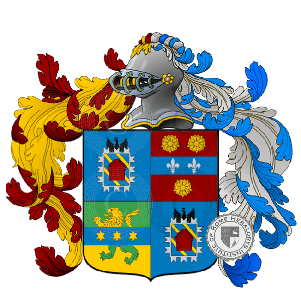Wappen der Familie murari dalla corte