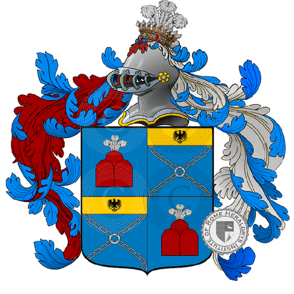 Coat of arms of family concini
