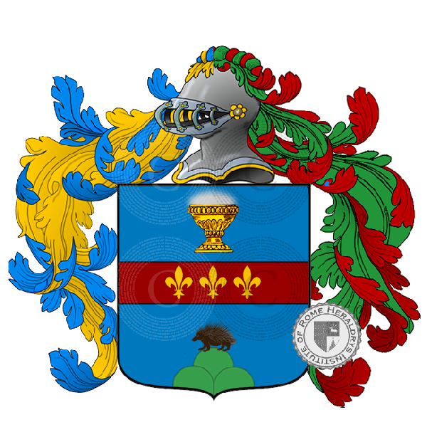 Wappen der Familie Tomassoni