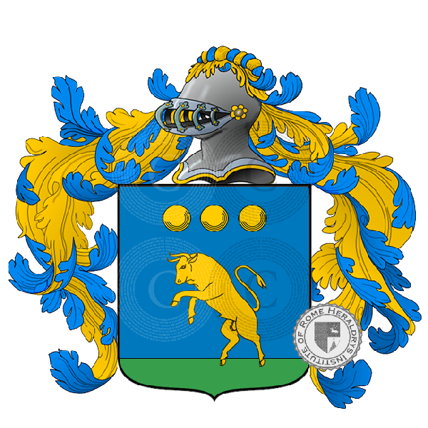 Coat of arms of family corbi