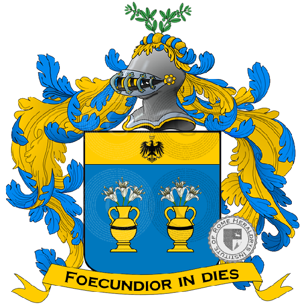 Coat of arms of family buglione
