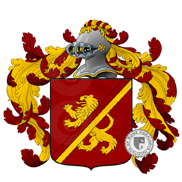 Coat of arms of family salvitelli