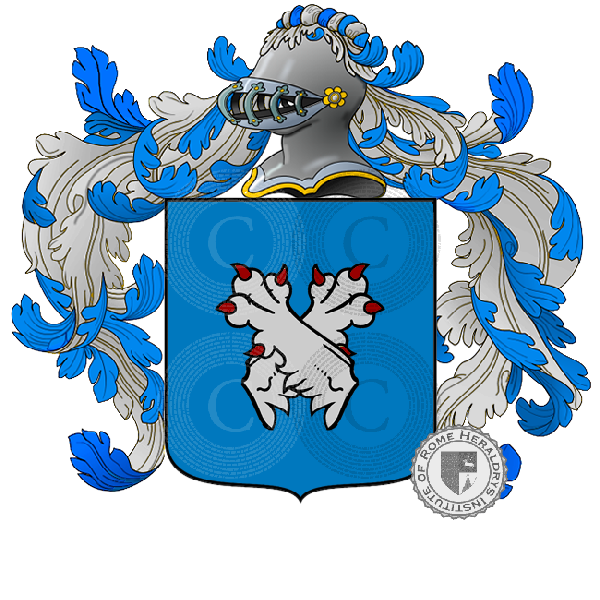 Coat of arms of family risaliti