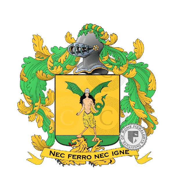 Coat of arms of family Faà
