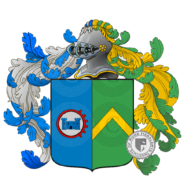 Coat of arms of family gobbi frattini