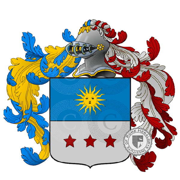 Coat of arms of family antoniotti