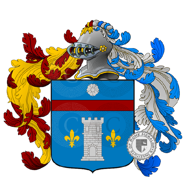 Coat of arms of family bertolazzi