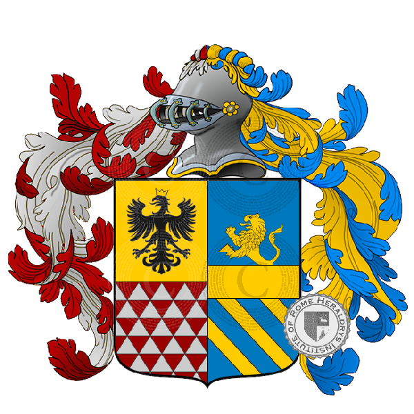 Wappen der Familie Romani Adami