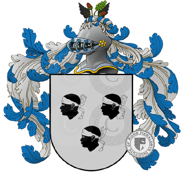Coat of arms of family Kops