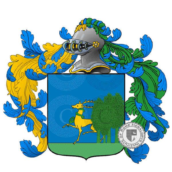 Coat of arms of family Cervellieri