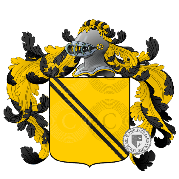 Coat of arms of family pilloni