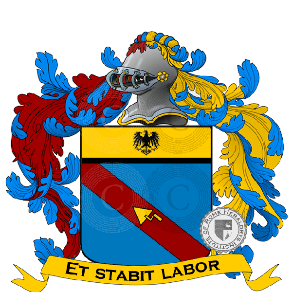 Coat of arms of family cazzola