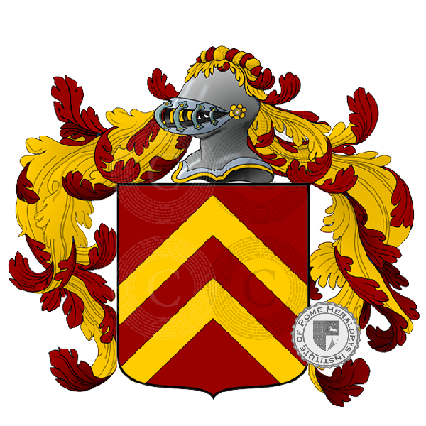 Coat of arms of family Vitelli