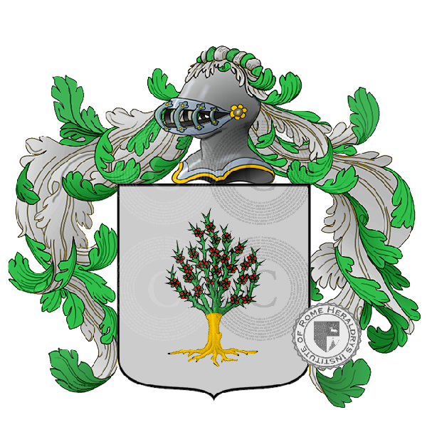 Coat of arms of family Bussolino