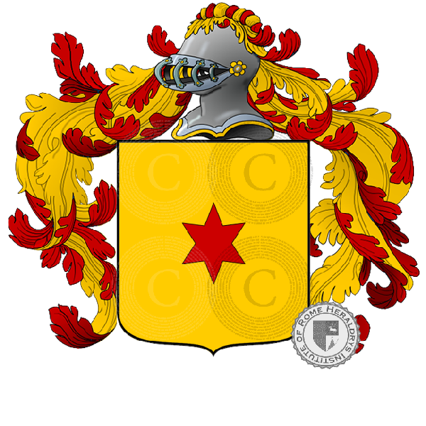 Coat of arms of family Nini o Nina