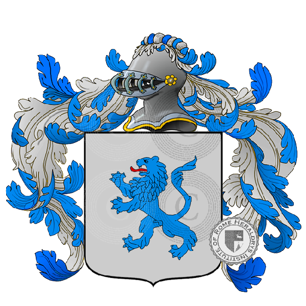 Coat of arms of family Nini