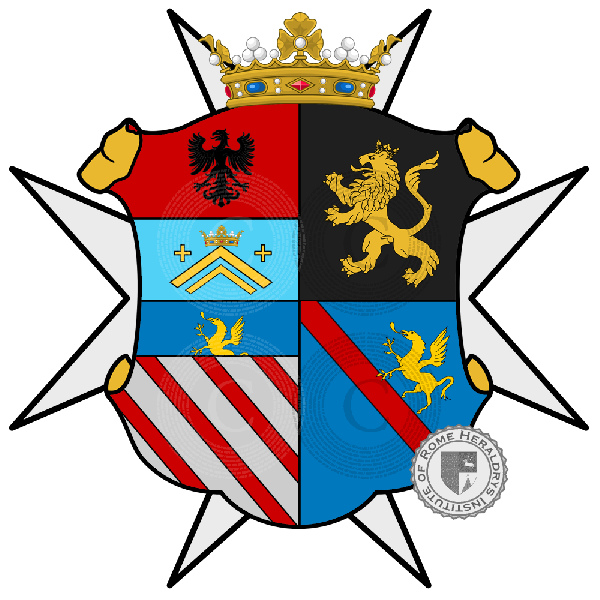Wappen der Familie toppi