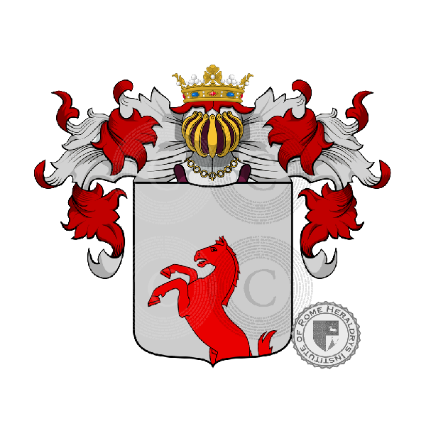 Coat of arms of family Tibaldi