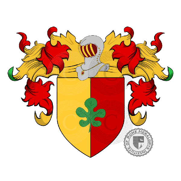 Coat of arms of family Zava