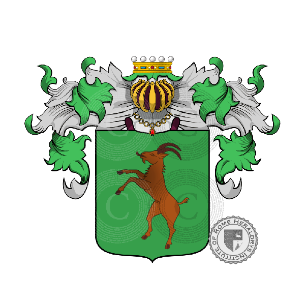 Wappen der Familie Cocconi