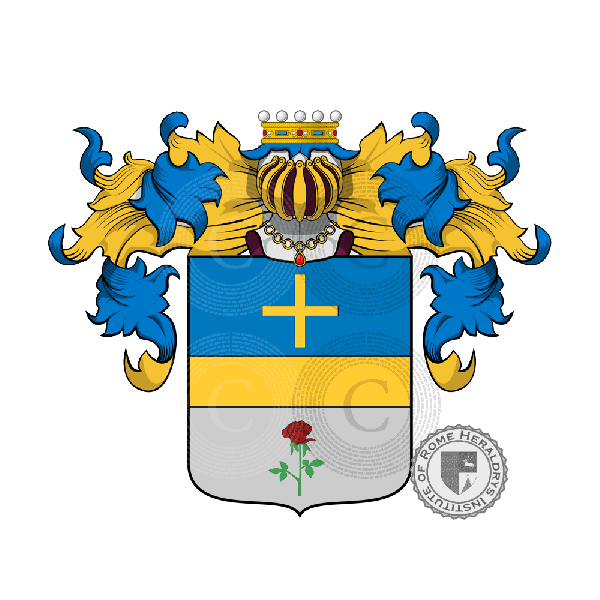 Coat of arms of family Padoan