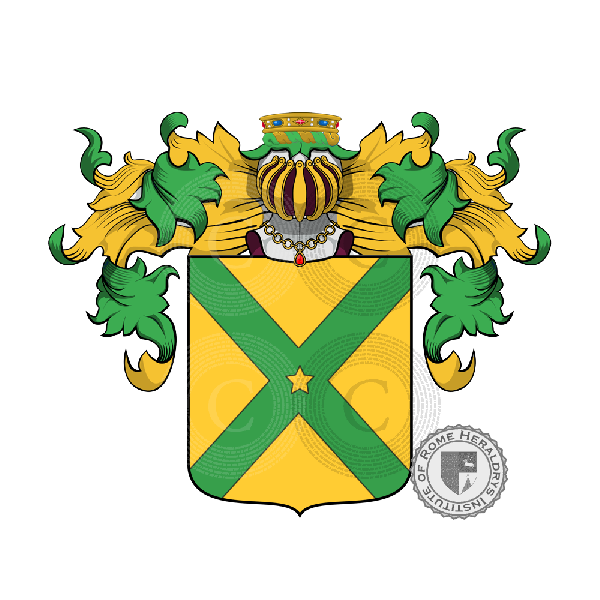 Coat of arms of family faverzani