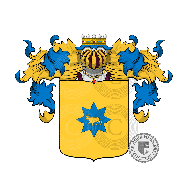 Coat of arms of family Boggiani