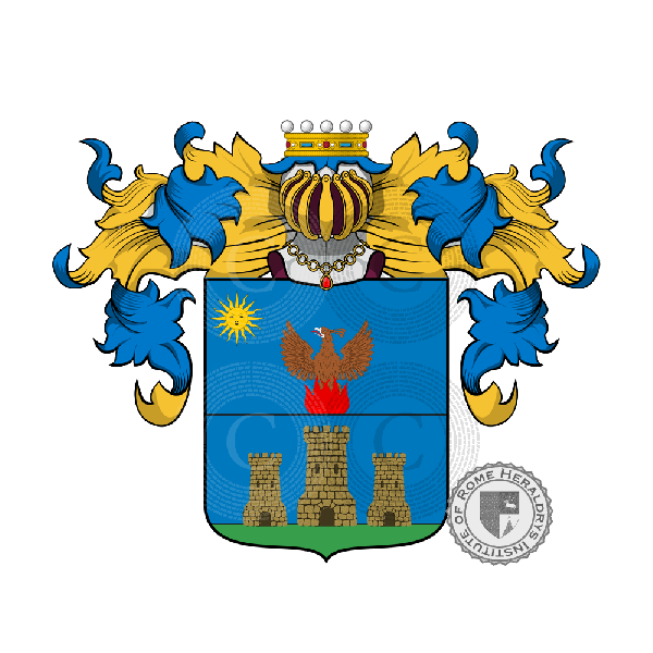 Coat of arms of family Bogiani