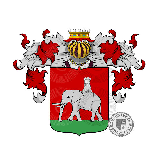 Wappen der Familie Bellati