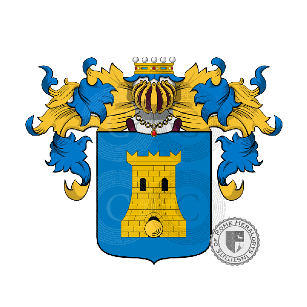 Coat of arms of family Navazzi