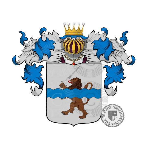 Coat of arms of family Perticarà