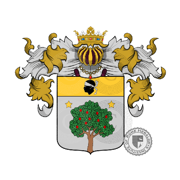 Wappen der Familie Morelli di Popolo