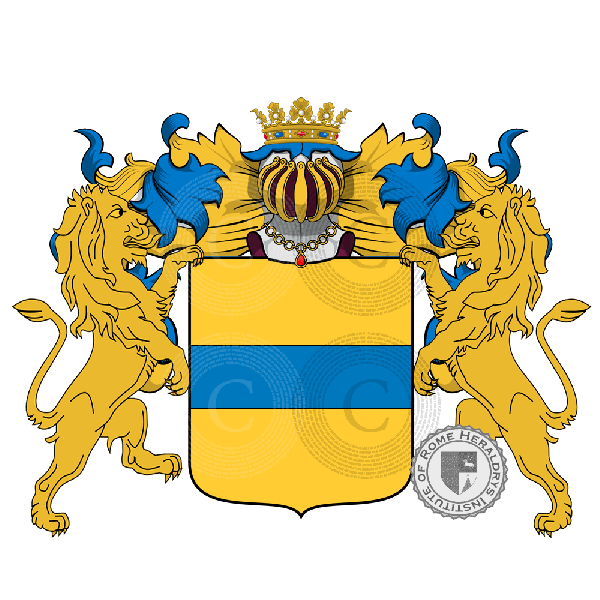 Coat of arms of family Averna ou Avarna