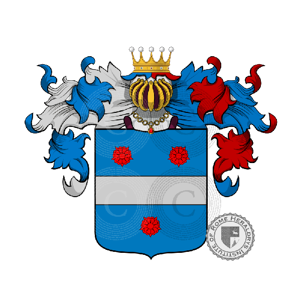 Coat of arms of family Bagattini