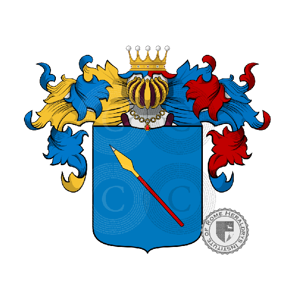 Coat of arms of family Picca