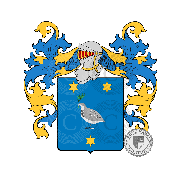Wappen der Familie Quagliozzi