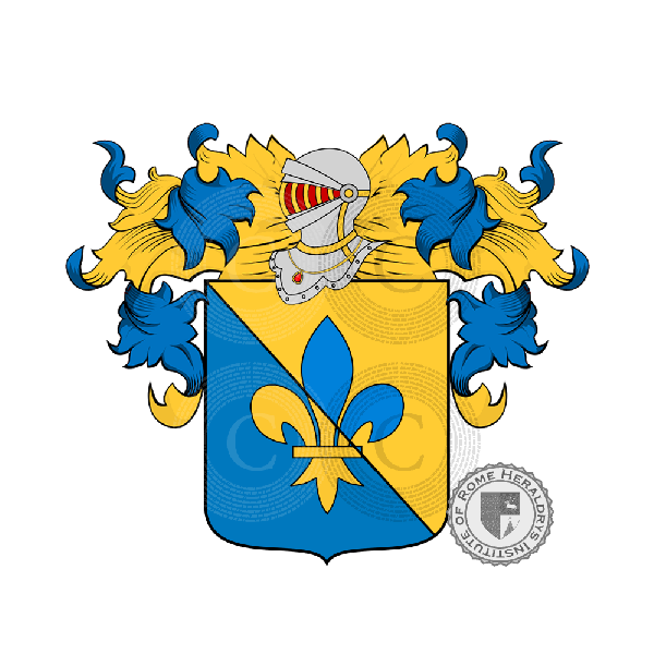Coat of arms of family Aglione