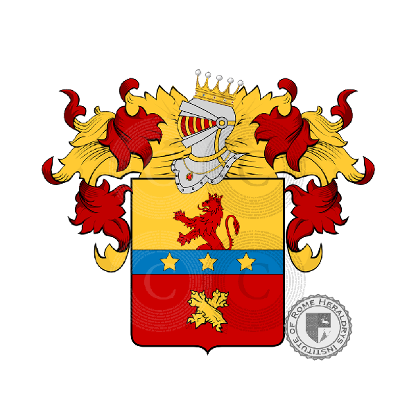 Coat of arms of family Zampella