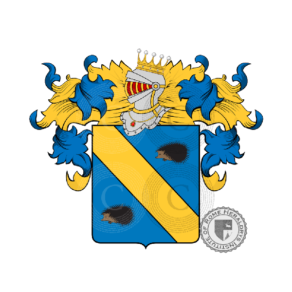 Coat of arms of family Fosso