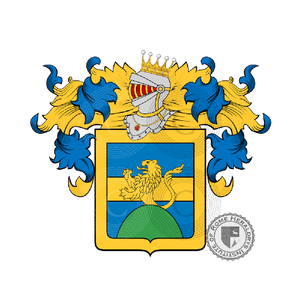 Coat of arms of family Tronchi