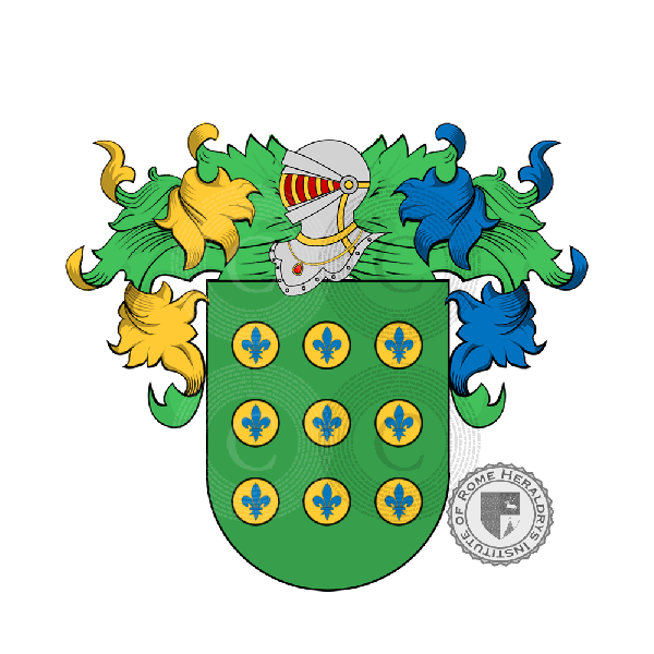 Coat of arms of family Presa