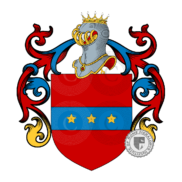 Coat of arms of family Braga