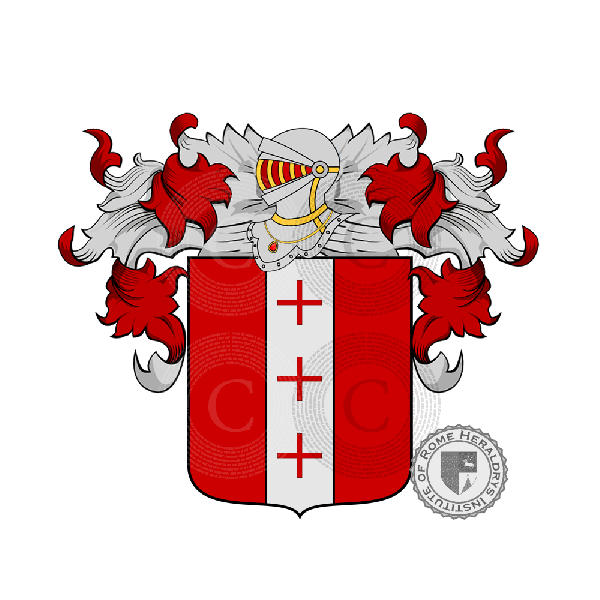 Coat of arms of family Verdigi