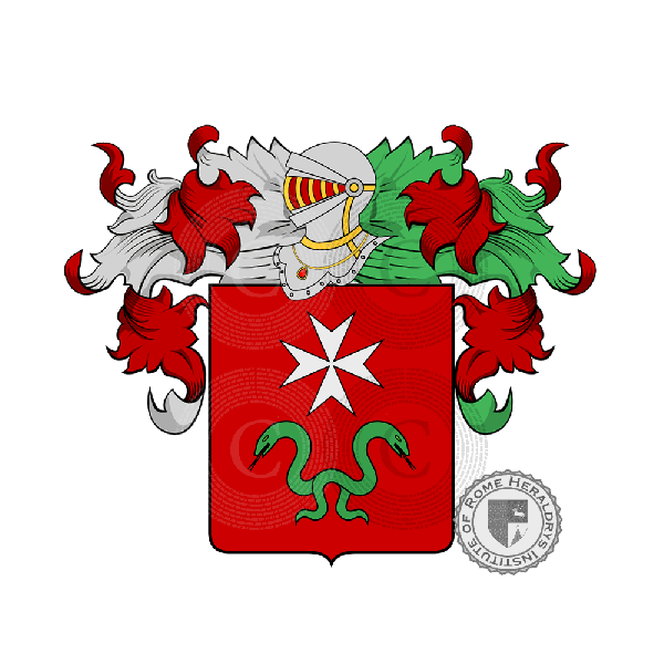 Coat of arms of family Pisconti