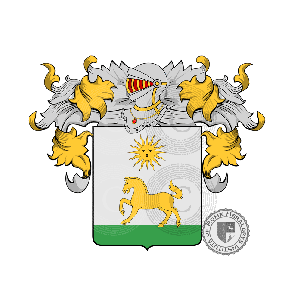 Coat of arms of family Cuccuru