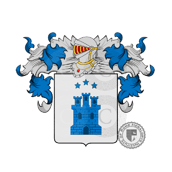 Coat of arms of family Tortorella