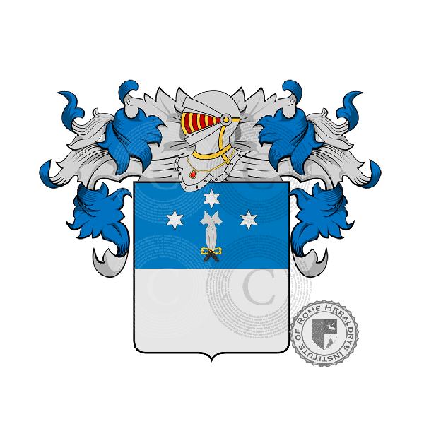 Coat of arms of family Caratti