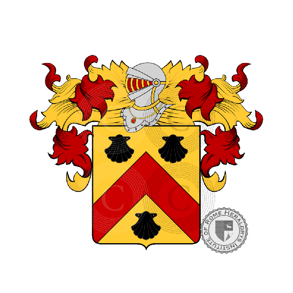 Coat of arms of family Pierino