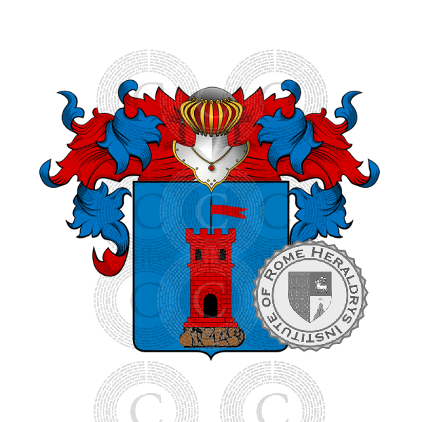 Coat of arms of family Ruini
