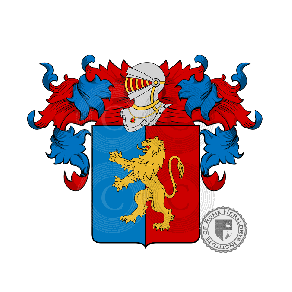 Coat of arms of family Tozzoli